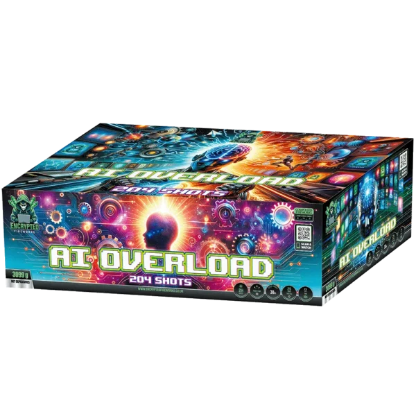 AI Overload 204 shot compound cake Encrypted Fireworks Scotland delivery
