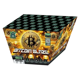 Bitcoin Blaze 36 shot F2 barrage Encrypted Fireworks Scotland delivery