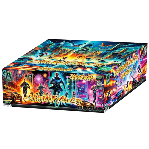 Catch Me If You Can 244 shot compound cake firework Scotland delivery