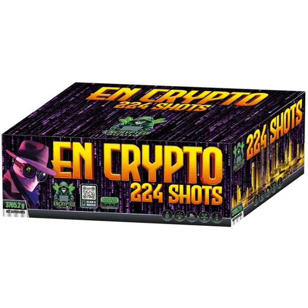 En Crypto 224 shot compound cake firework Scotland delivery