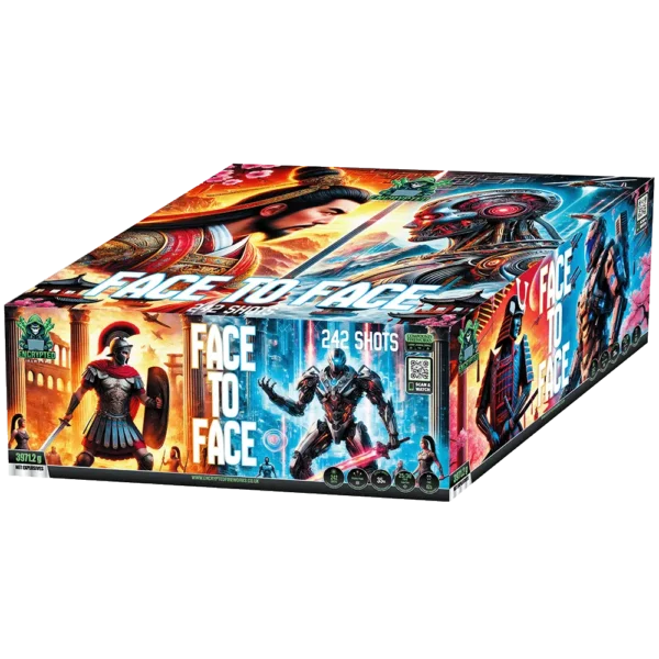 Face To Face 242 shot compound cake firework Scotland delivery