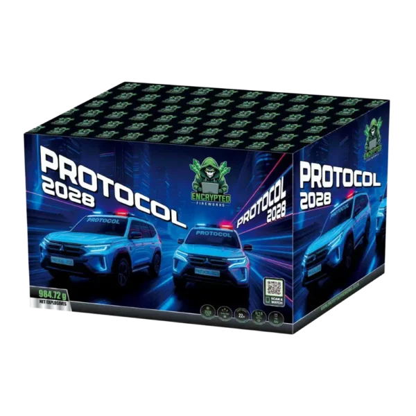 Protocol 2028 2028 shot roman candle barrage Encrypted Fireworks Scotland delivery