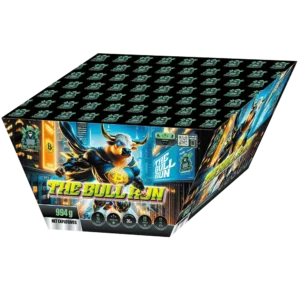 The Bull Run 74 shot firework barrage Encrypted Fireworks Scotland delivery