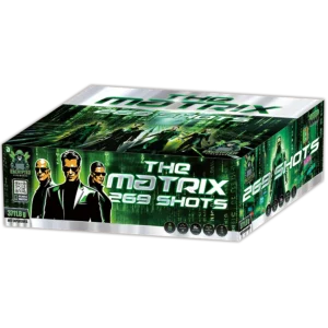 The Matrix by Encrypted Fireworks – 269 Shot F3 Compound Cake The Matrix 269 shot compound cake firework Scotland delivery