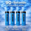 Blue-Smoke-Flare-4-Pack-Information.webp Blue Smoke Flare 90 Seconds – Wire Pull Colour Smoke Bomb