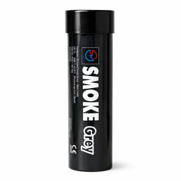 Grey Smoke Flare 90 Second Grey smoke flare 90 seconds dark effect Scotland delivery