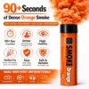 Orange-Smoke-Flare-90-Second-Information.webp Orange Smoke Flare 90 Seconds – Wire Pull High Visibility Smoke Bomb