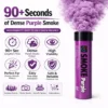 Purple Smoke Flare 90 Seconds – Wire Pull Colour Smoke Bomb
