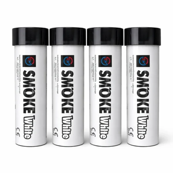 White Smoke Flare 90 Seconds – Wire Pull Clean Effect Smoke Bomb