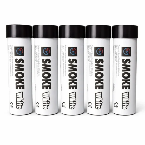 White Smoke Flare 90 Seconds – Wire Pull Clean Effect Smoke Bomb