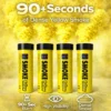Yellow-Smoke-Flare-4-Pack-Information.webp Yellow Smoke Flare 90 Seconds – Wire Pull High Visibility Smoke Bomb